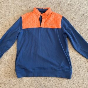 Vineyard Vines Shepshirt. Orange and blue mens L Large. Like new!